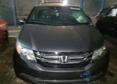 2014 Honda Odyssey Exl z USA, uszkodzony, nr VIN 5FNRL5H62EB045843